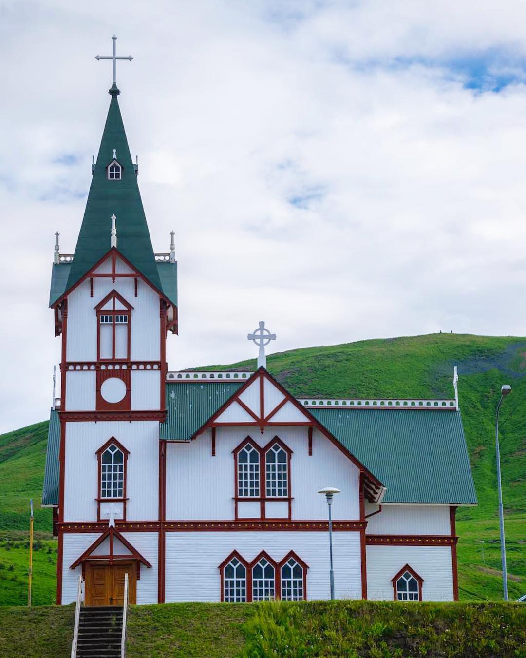 Accidentally Wes Anderson - Husavik Church