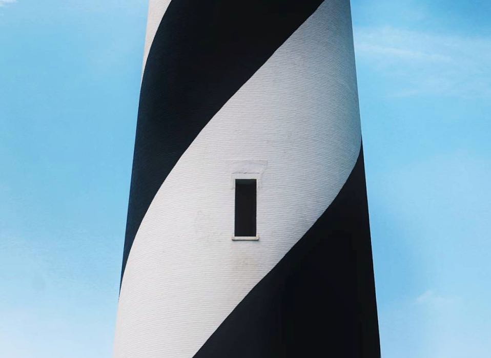 Accidentally Wes Anderson - Cape Hatteras Lighthouse