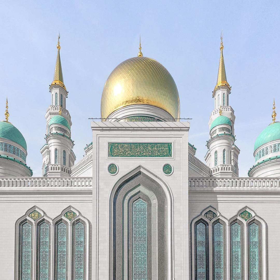 Accidentally Wes Anderson - Moscow Cathedral Mosque