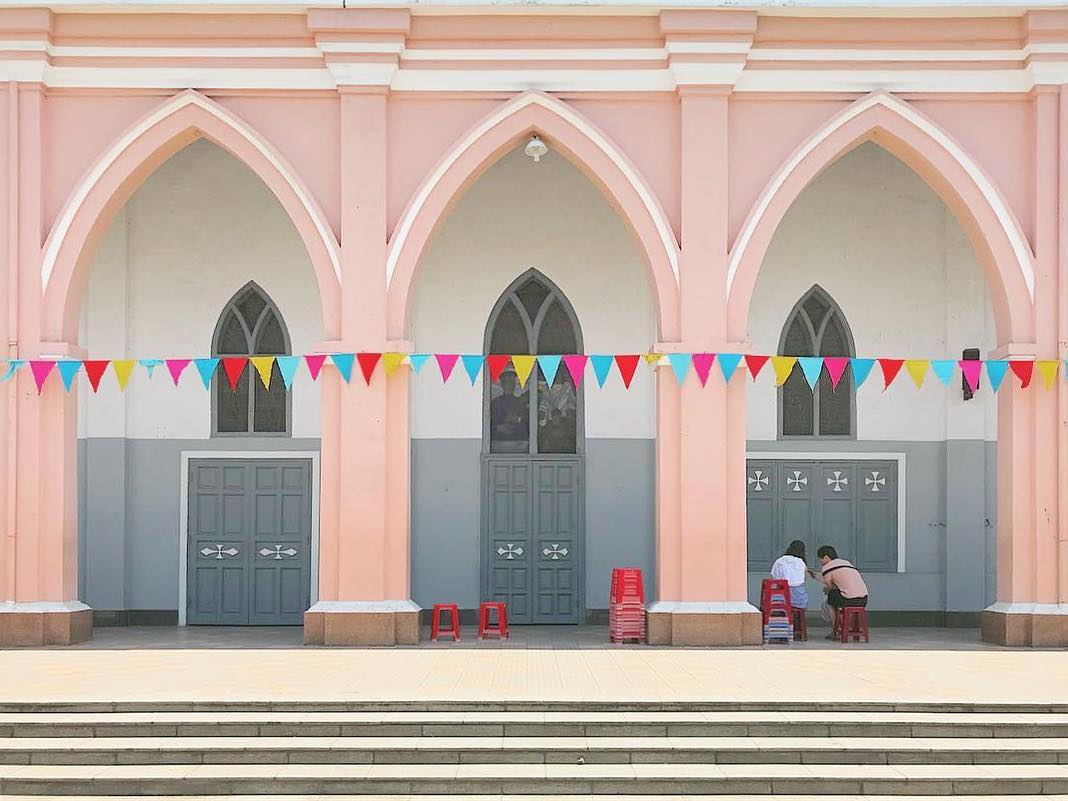 Accidentally Wes Anderson - Da Nang Cathedral