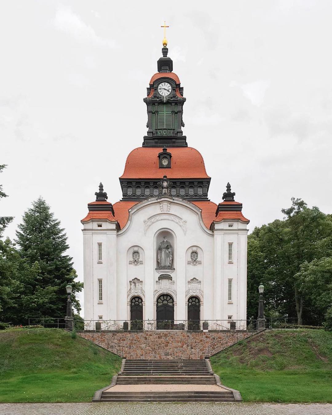 Accidentally Wes Anderson - Moritzburg Church