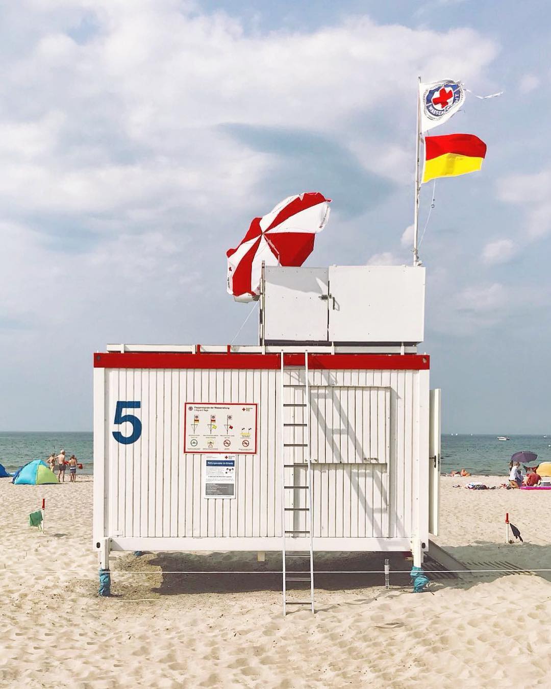 Accidentally Wes Anderson - Lifeguard Stand