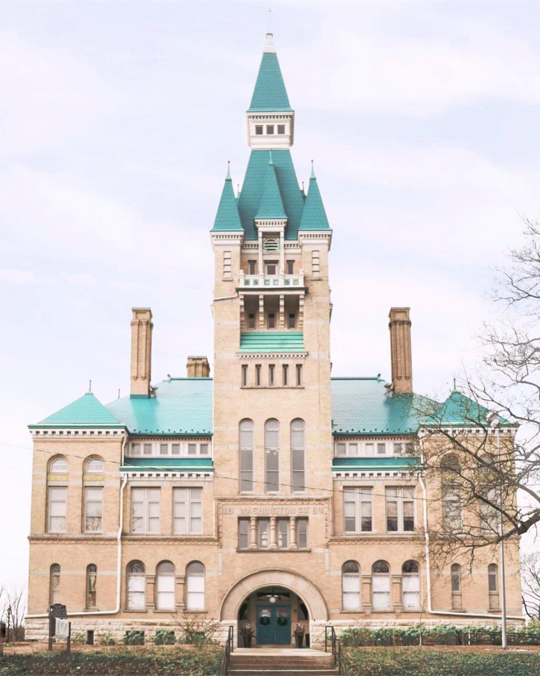 Accidentally Wes Anderson - Washington County Courthouse & Jail