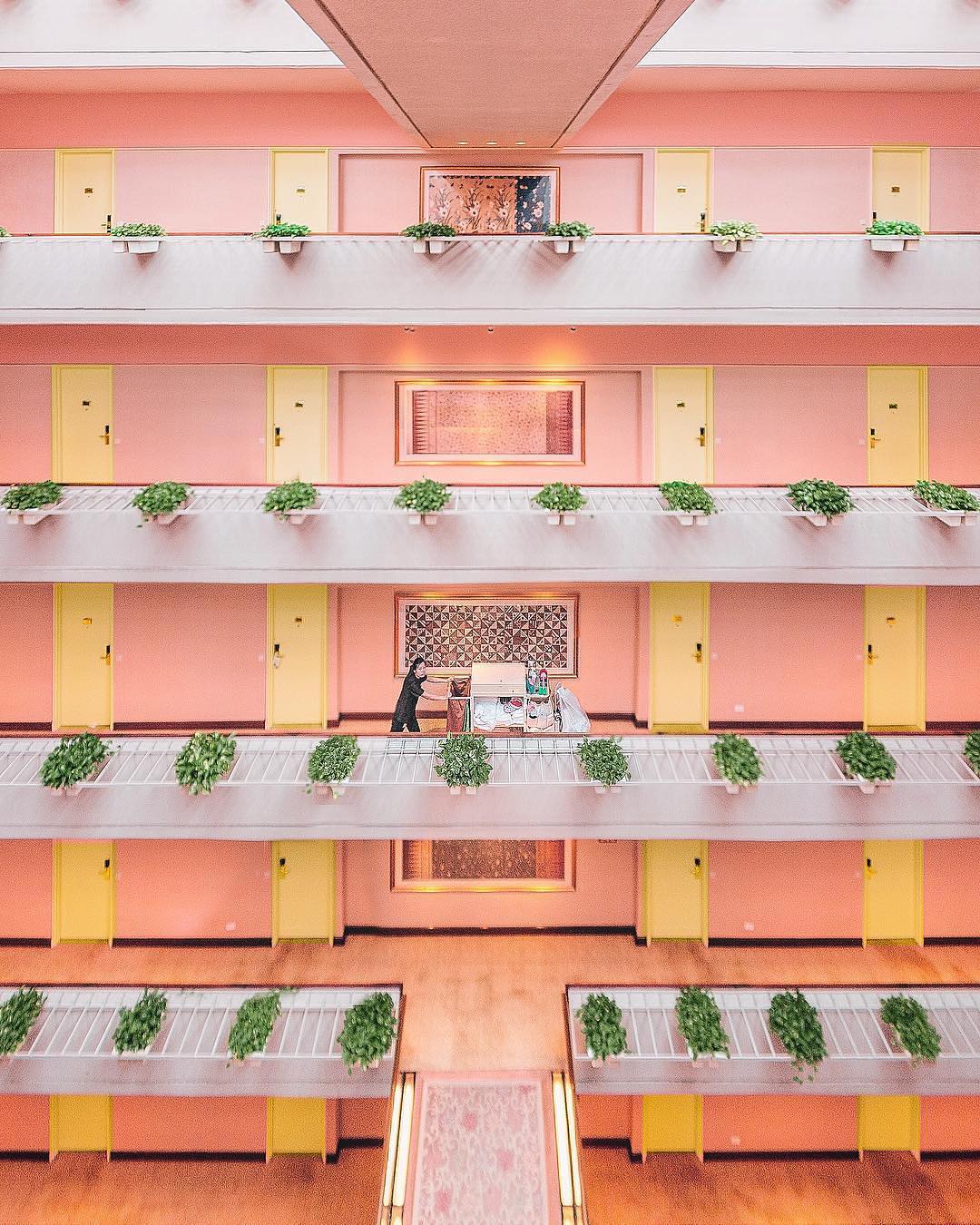 Accidentally Wes Anderson - Regent Singapore Hotel