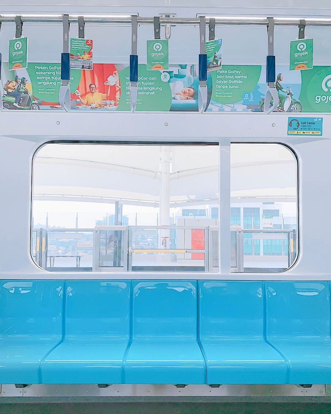 Accidentally Wes Anderson - Jakarta MRT