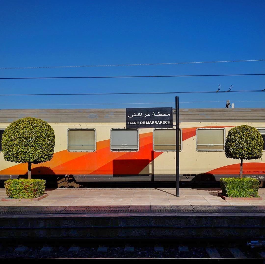 Accidentally Wes Anderson - Marrakesh Railway Station