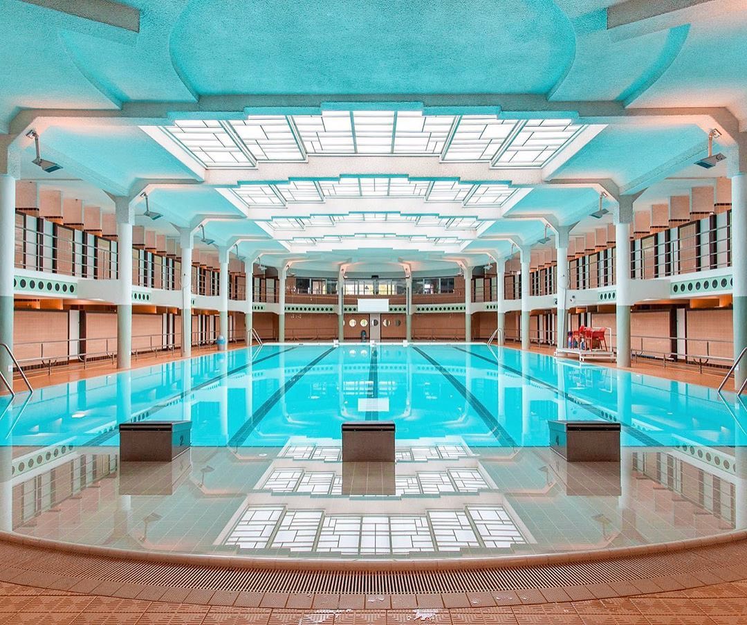 Accidentally Wes Anderson - Van Eyck Swimming Pool