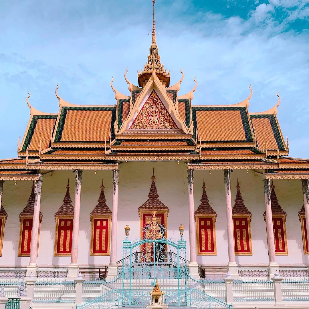 Accidentally Wes Anderson - Royal Palace of Cambodia