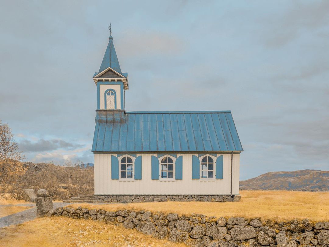 Accidentally Wes Anderson - Þingvellir Church