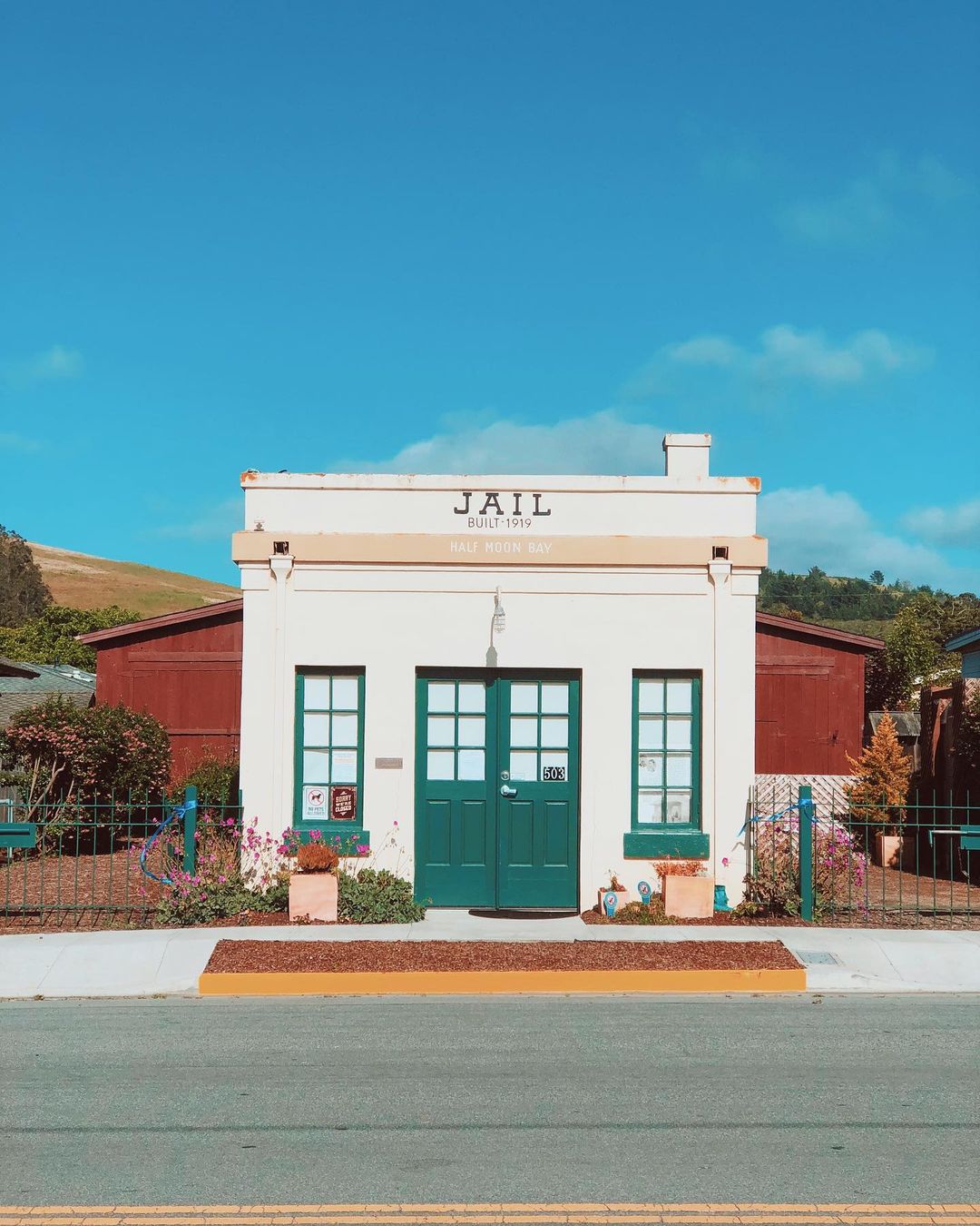 Accidentally Wes Anderson - Half Moon Bay Jail Museum