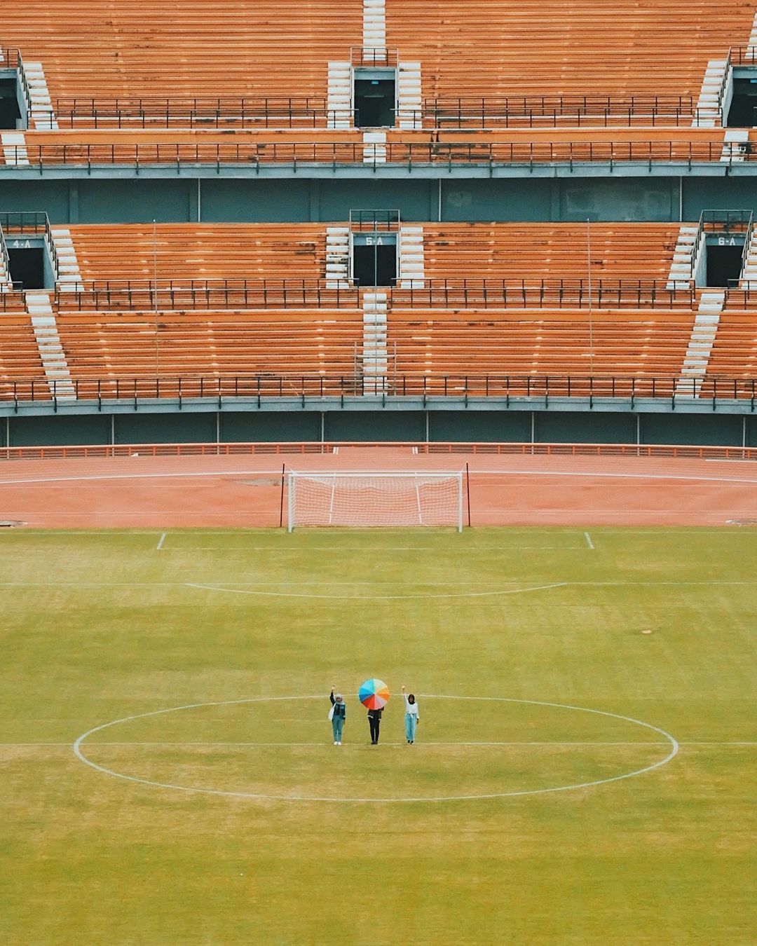 Accidentally Wes Anderson - Gelora Bung Tomo Stadium