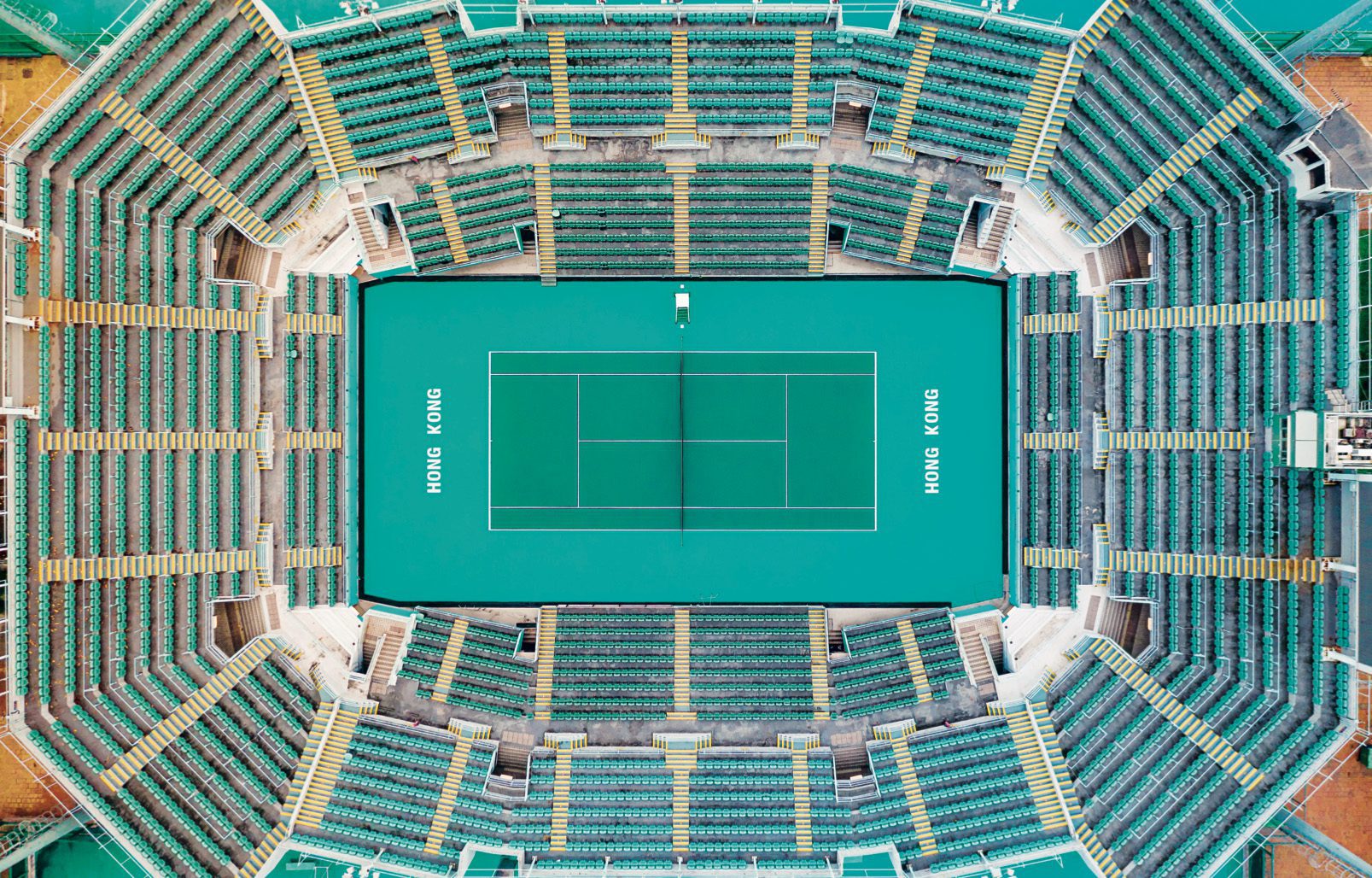 Victoria Park Tennis Centre Accidentally Wes Anderson